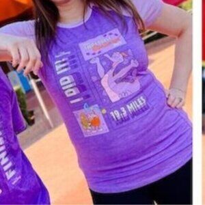 Disney 2023 Figment Two Course Challenge 19.3 Miles Finisher Shirt Size Small